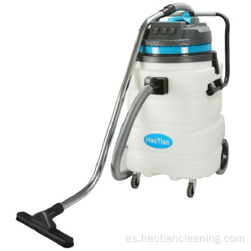 Aspiradora de acero inoxidable de tres motores 90L